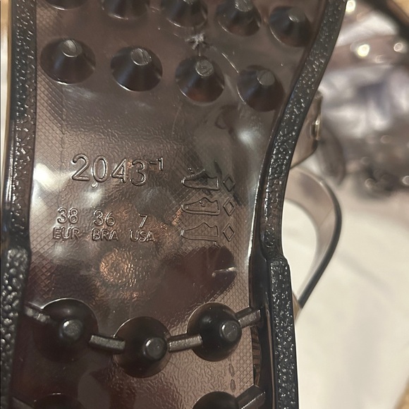 New • Intentionally Blank Studded Ellery Jellies - Picture 8 of 9